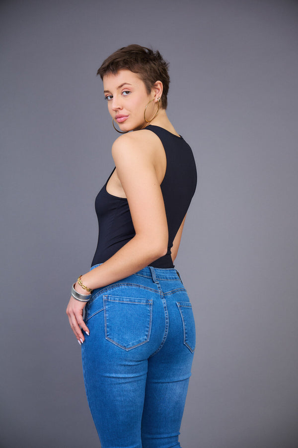 Jeans Flare (Push-up) - ANA & LUCY